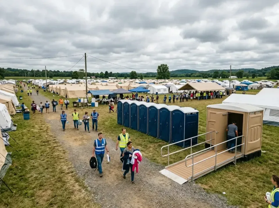 disaster-relief-camp-restrooms-010 — frequently asked questions, Dumpster & Portable Bathrooms Rental in Shiloh, PA
